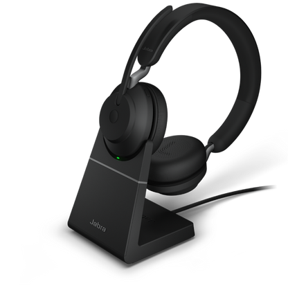 Jabra Evolve2 65 MS Stereo Black | USB-C or USB-A with or without Stand