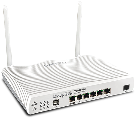 DrayTek Vigor 2866ax ADSL or VDSL Router/Firewall | V2866AX-K