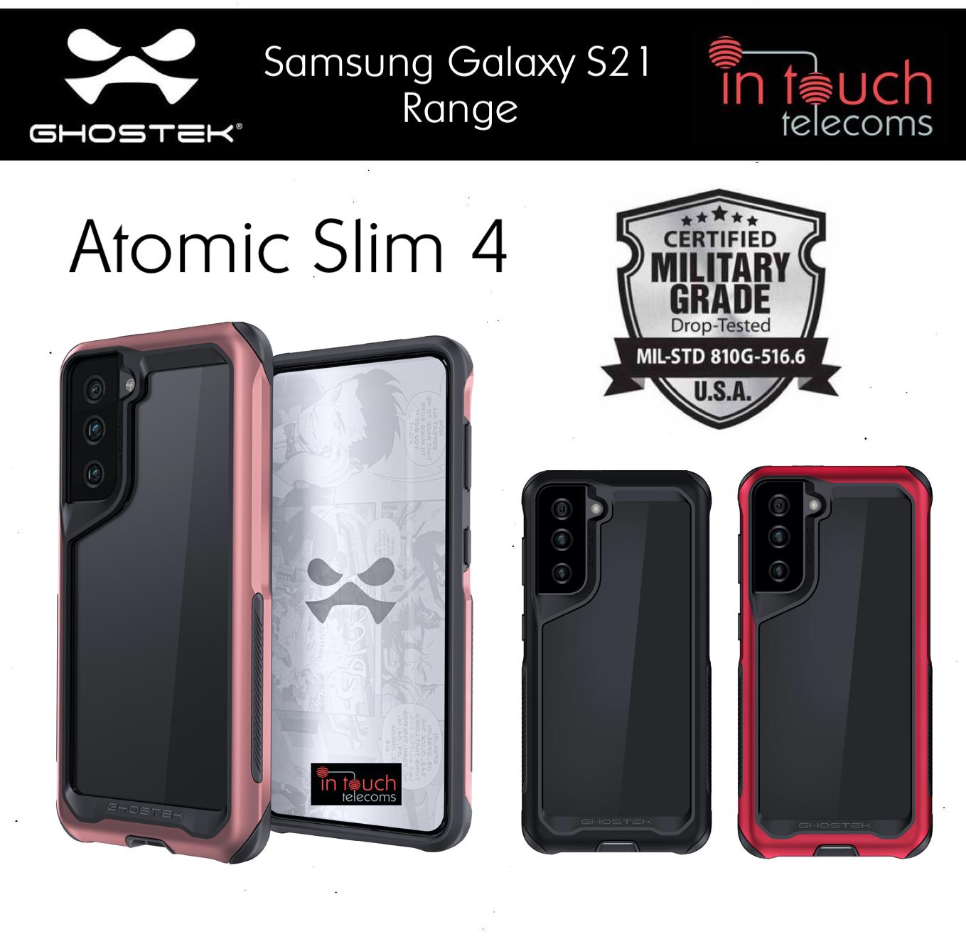 Ghostek Atomic Slim 4 Case for Samsung Galaxy S21 | Military Grade