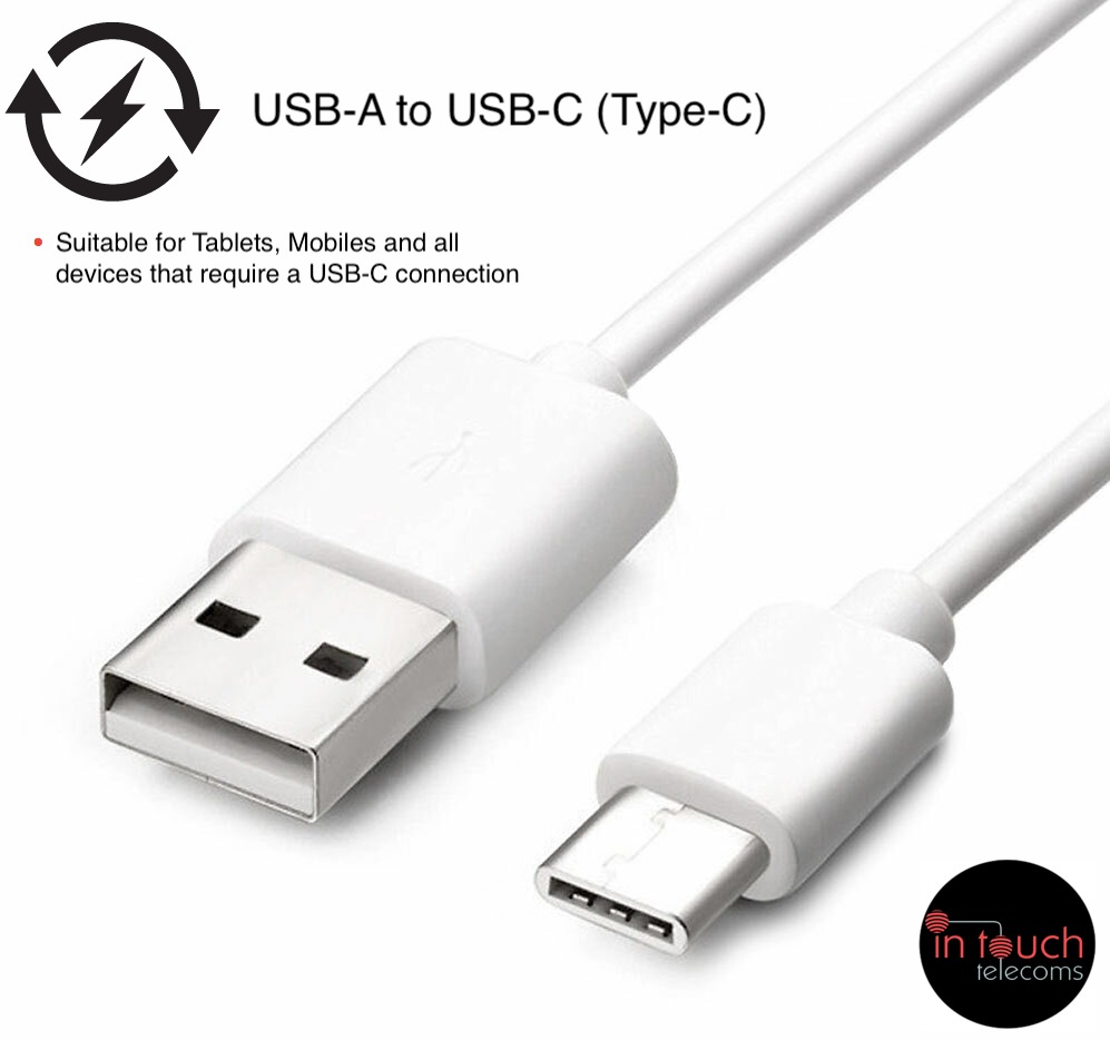 USB-C to USB-A Cable | Fast Charge 2.4A