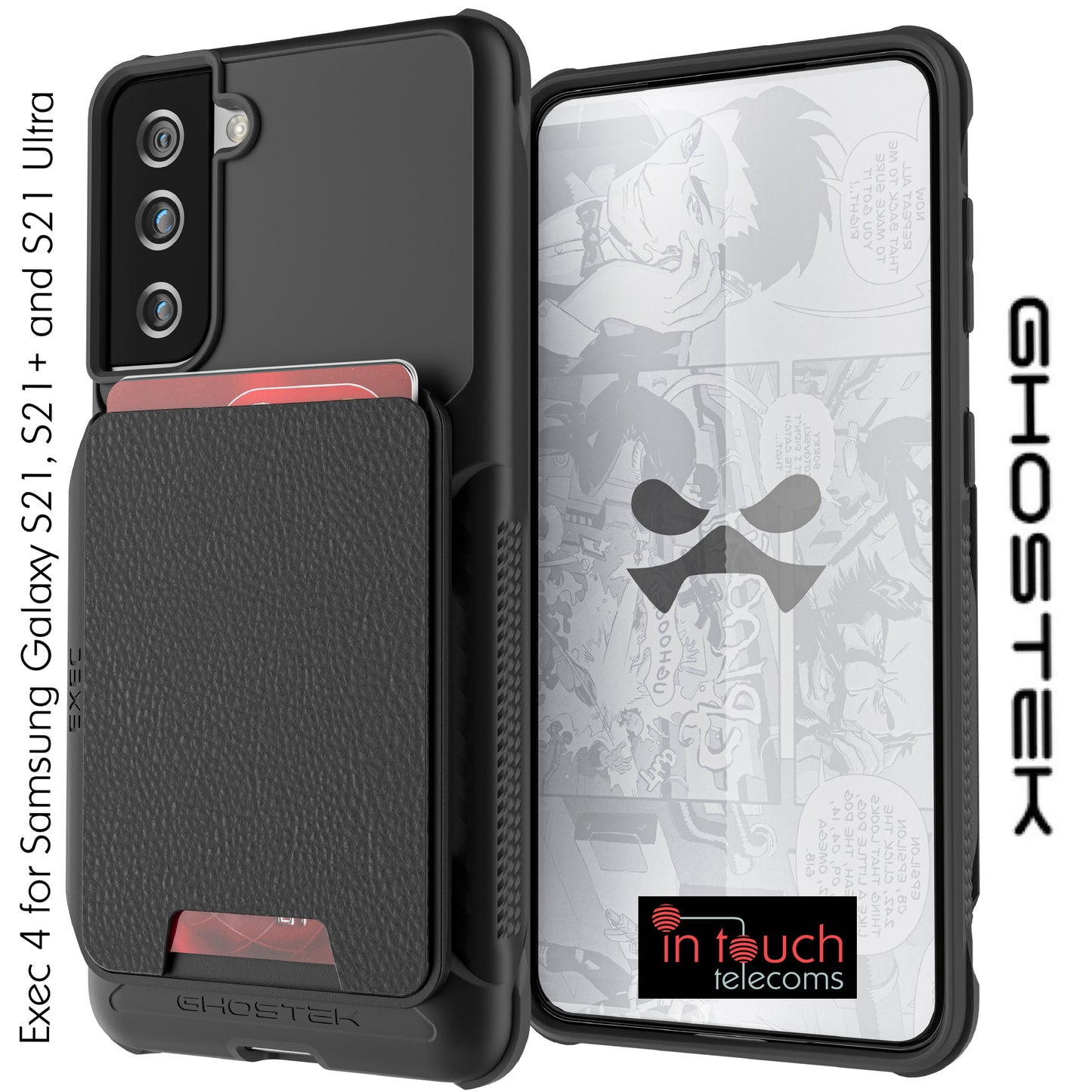 Ghostek Exec 4 Case for Samsung Galaxy S21 Ultra (5G) | Military Grade