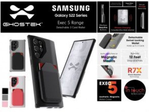 Ghostek Exec 5 Case for Samsung Galaxy S22 Range | Military Grade