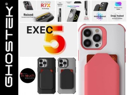 Ghostek Exec 5 Case for iPhone 13, Pro and Pro Max | Military Grade