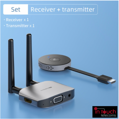 HDMI/VGA Display Dongle Adapter | Wireless Transmitter & Receiver