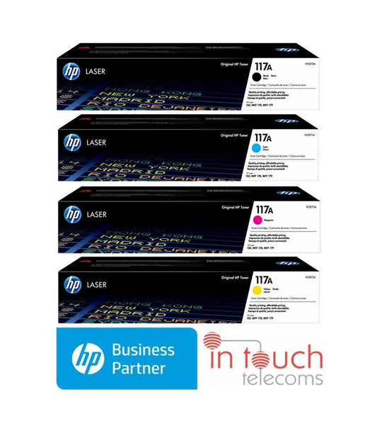 HP 117A Laser Toner Cartridge | Black, Cyan, Magenta, Yellow or Multipack