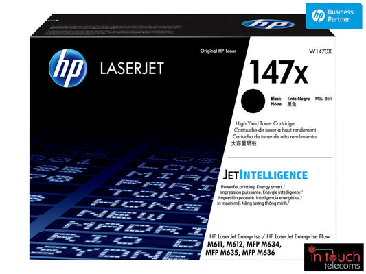 HP 147x LaserJet High Yield Toner | Black (W1470X)