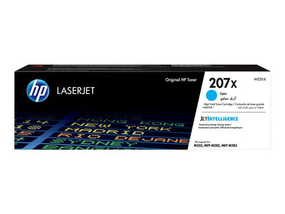 HP 207X High Yield LaserJet Toner Cartridge | B/C/M/Y
