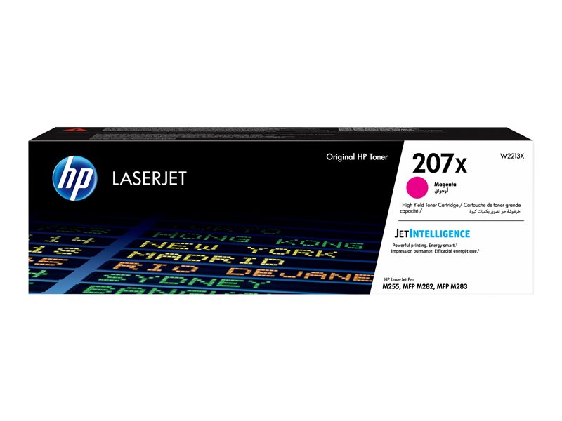 HP 207X High Yield LaserJet Toner Cartridge | B/C/M/Y