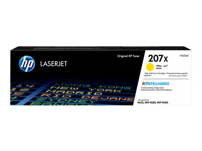 HP 207X High Yield LaserJet Toner Cartridge | B/C/M/Y