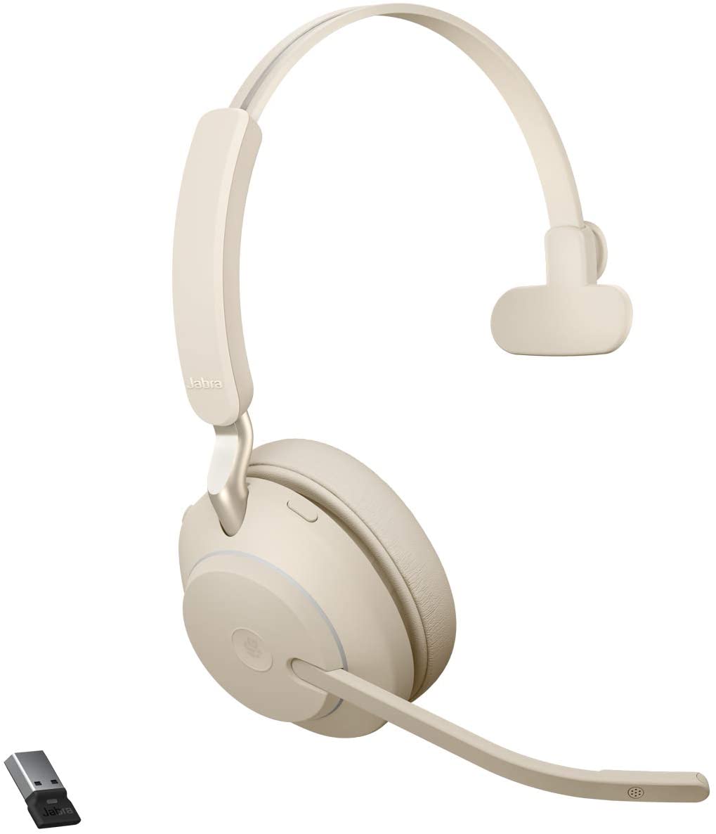 Jabra Evolve2 65 Wireless PC Headset USB-A Bluetooth | Microsoft Teams Certified