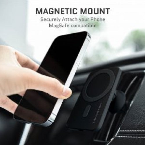 Ghostek NRGmount | iPhone Magnetic MagSafe Car Mount Charger