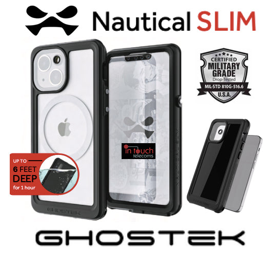 Ghostek Nautical Slim Case for iPhone 13 Pro Max (6.7) | Military Grade 360°