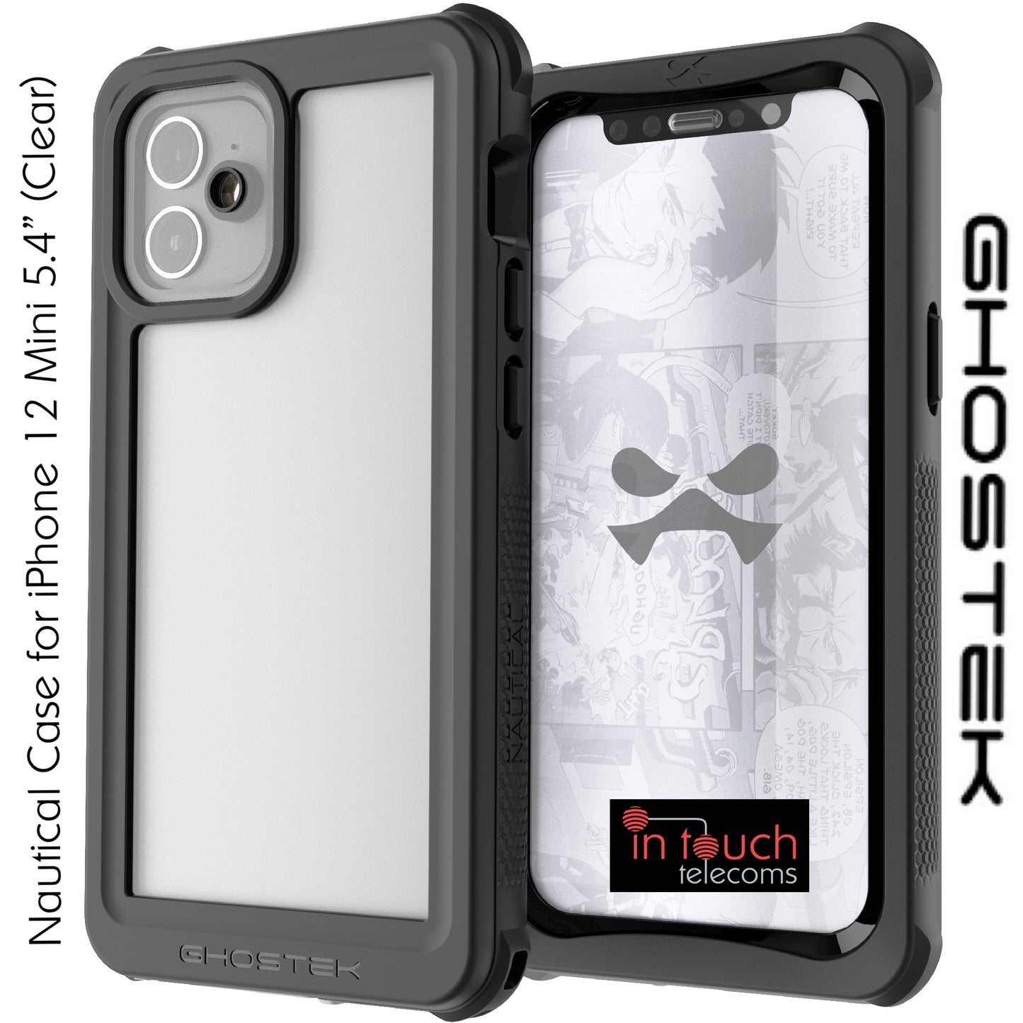 Ghostek Nautical 3 Case for iPhone 12 Mini 5.4 | Military Grade 360°