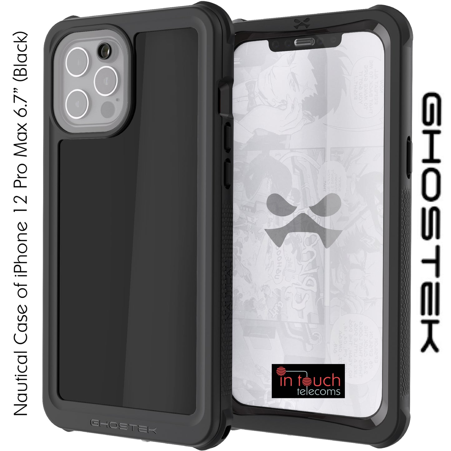 Ghostek Nautical 3 Case for iPhone 12 Pro Max (6.7) | Military Grade 360°