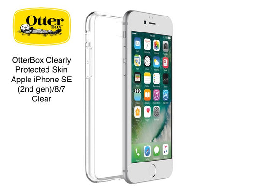 OtterBox Clearly Protected Skin Apple iPhone SE (2nd Gen)/8/7 | Military Grade