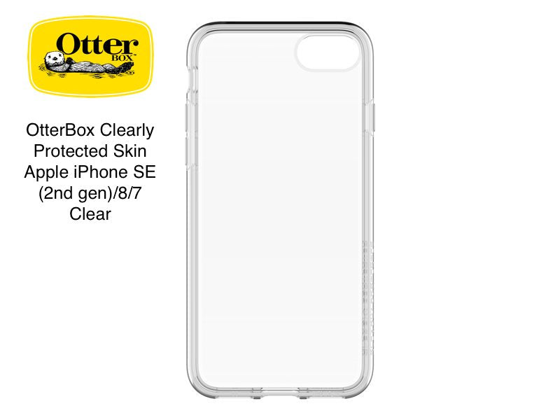 OtterBox Clearly Protected Skin Apple iPhone SE (2nd Gen)/8/7 | Military Grade