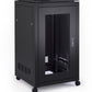 Prism 18U 600mm x 800mm PI Data Cabinet - Black/Grey | CAB1868