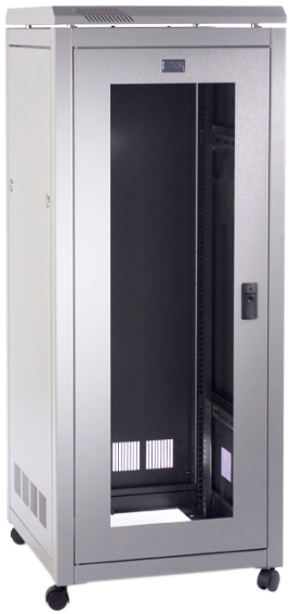 Prism 27U 600mm x 800mm PI Data Cabinet - Black/Grey | CAB2768