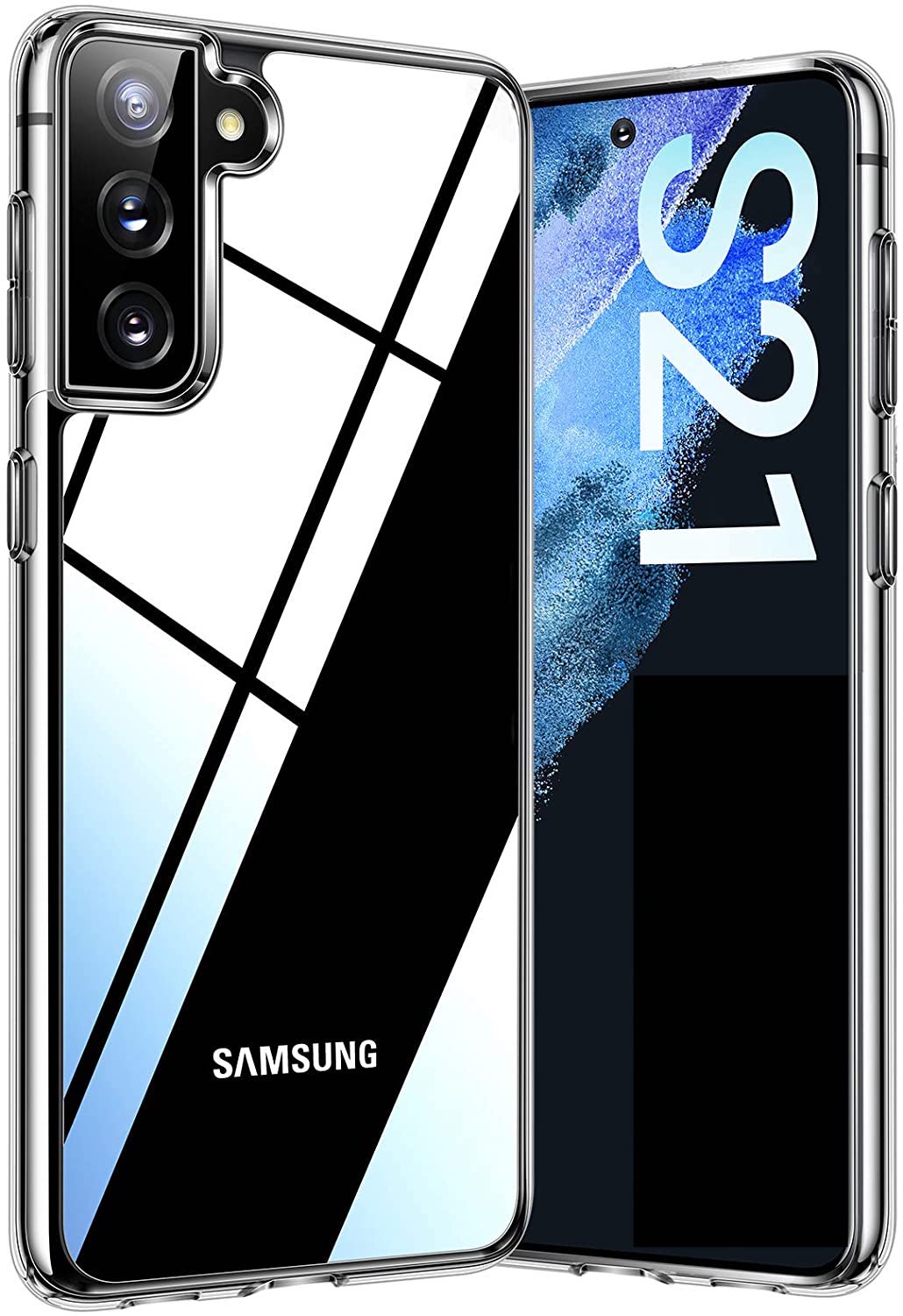 TORRAS Diamond Clear for Samsung Galaxy S21, S21+, S21 Ultra | Military Grade