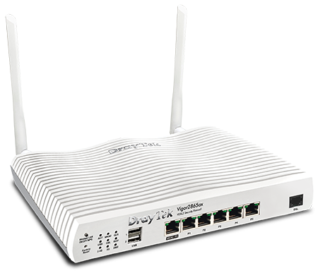 Draytek Vigor 2865AX ADSL or VDSL SoHo Router/Firewall | V2865AX-K