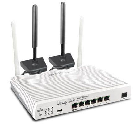 DrayTek Vigor 2866lac ADSL or VDSL Router/Firewall | V2866LAC-K