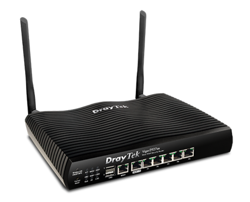 DrayTek Vigor 2927ax ADSL or VDSL Router/Firewall | V2866VAC-K