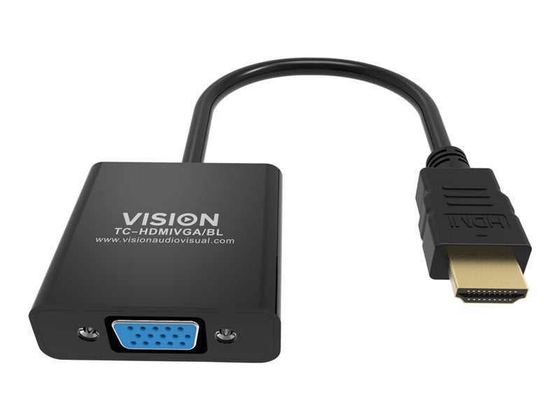 Vision HDMI to VGA adaptor | Professional installation-grade