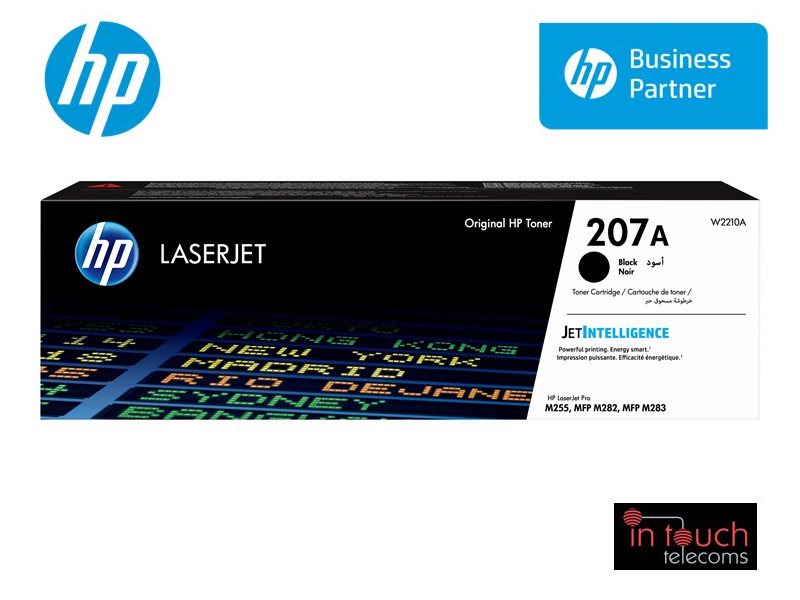 HP 207A LaserJet Toner Cartridge | Black W2210A