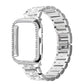 Three Bead Diamond Bracelet | Compatible with Apple Watch 38mm to 44mm