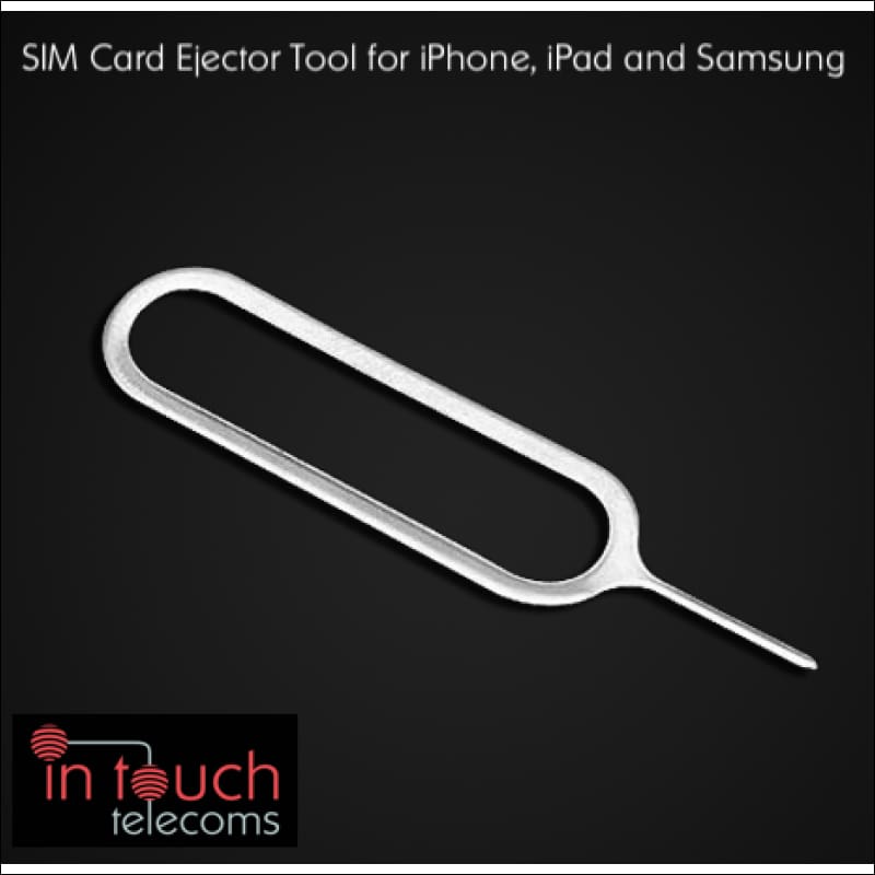 SIM Card Ejector Removal Tool for Apple iPhone, iPad, Samsung Galaxy, HTC