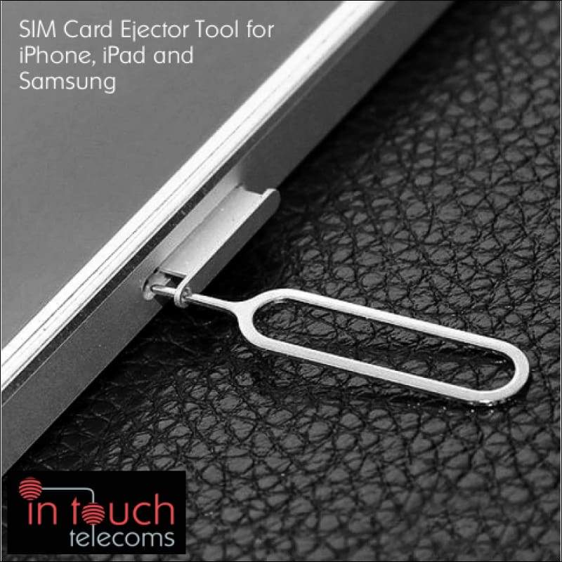 SIM Card Ejector Removal Tool for Apple iPhone, iPad, Samsung Galaxy, HTC