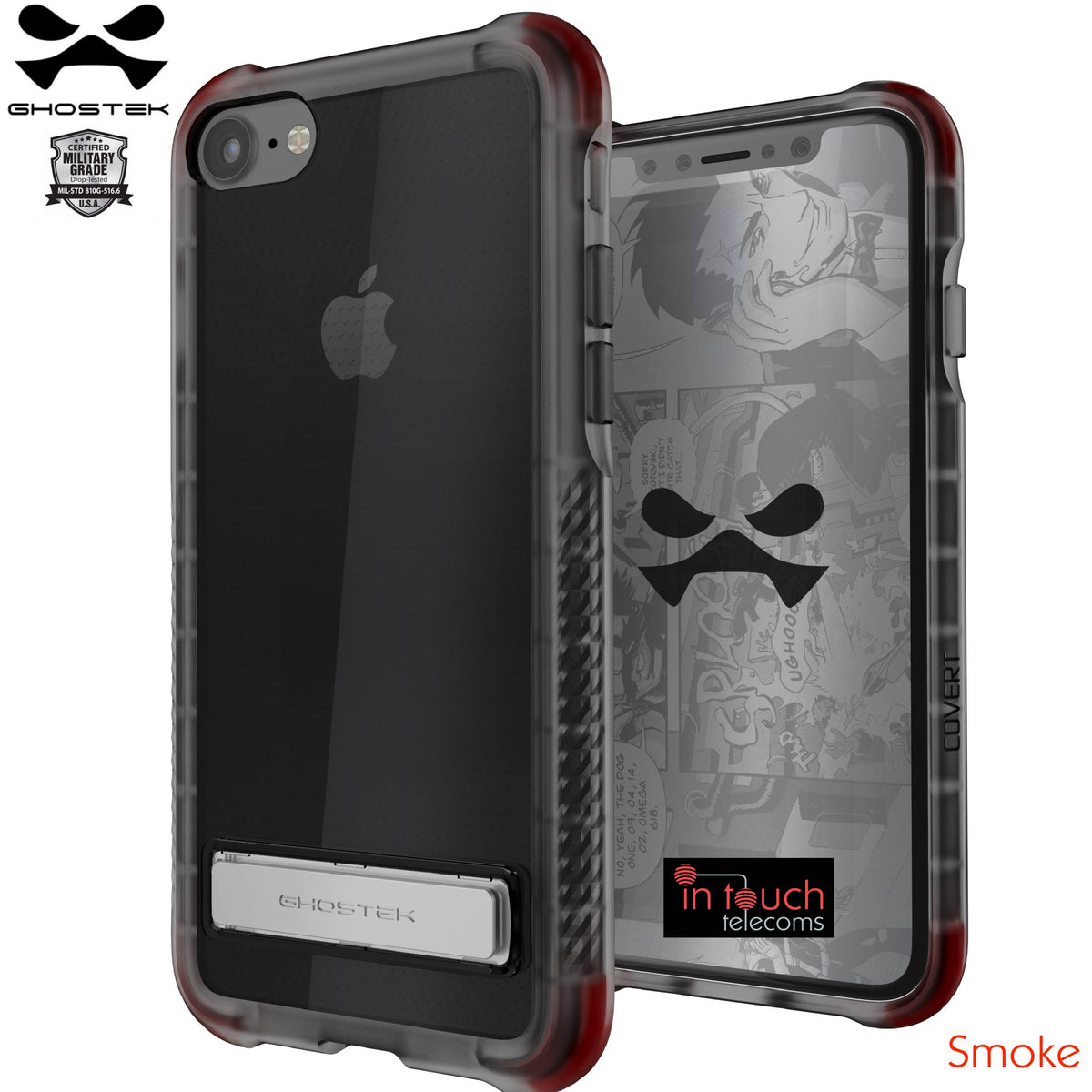 Ghostek Covert 4 Case for iPhone SE/8/7 | Military Drop Tested