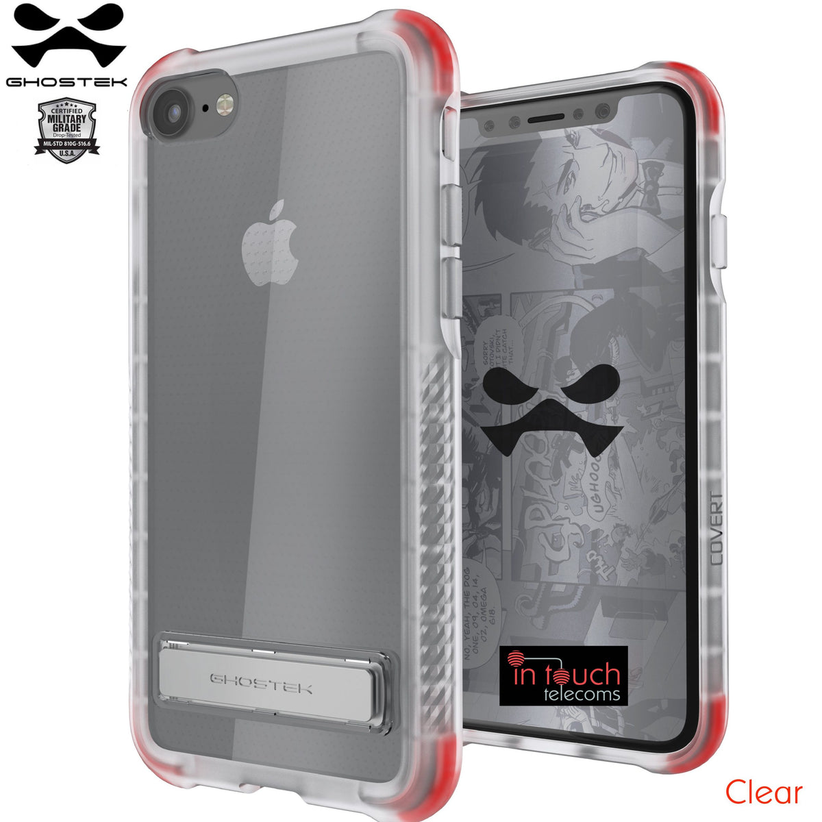 Ghostek Covert 4 Case for iPhone SE/8/7 | Military Drop Tested
