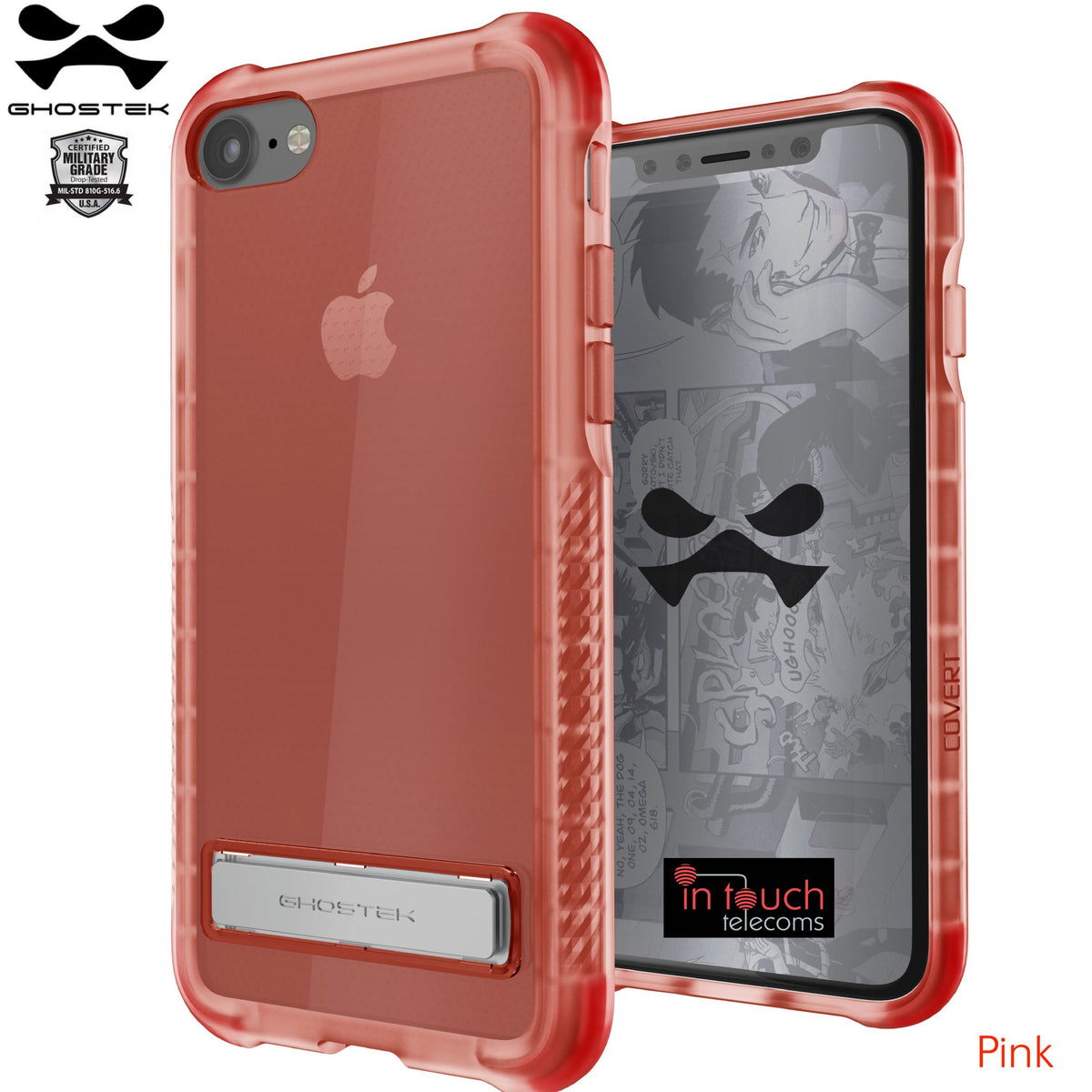 Ghostek Covert 4 Case for iPhone SE/8/7 | Military Drop Tested
