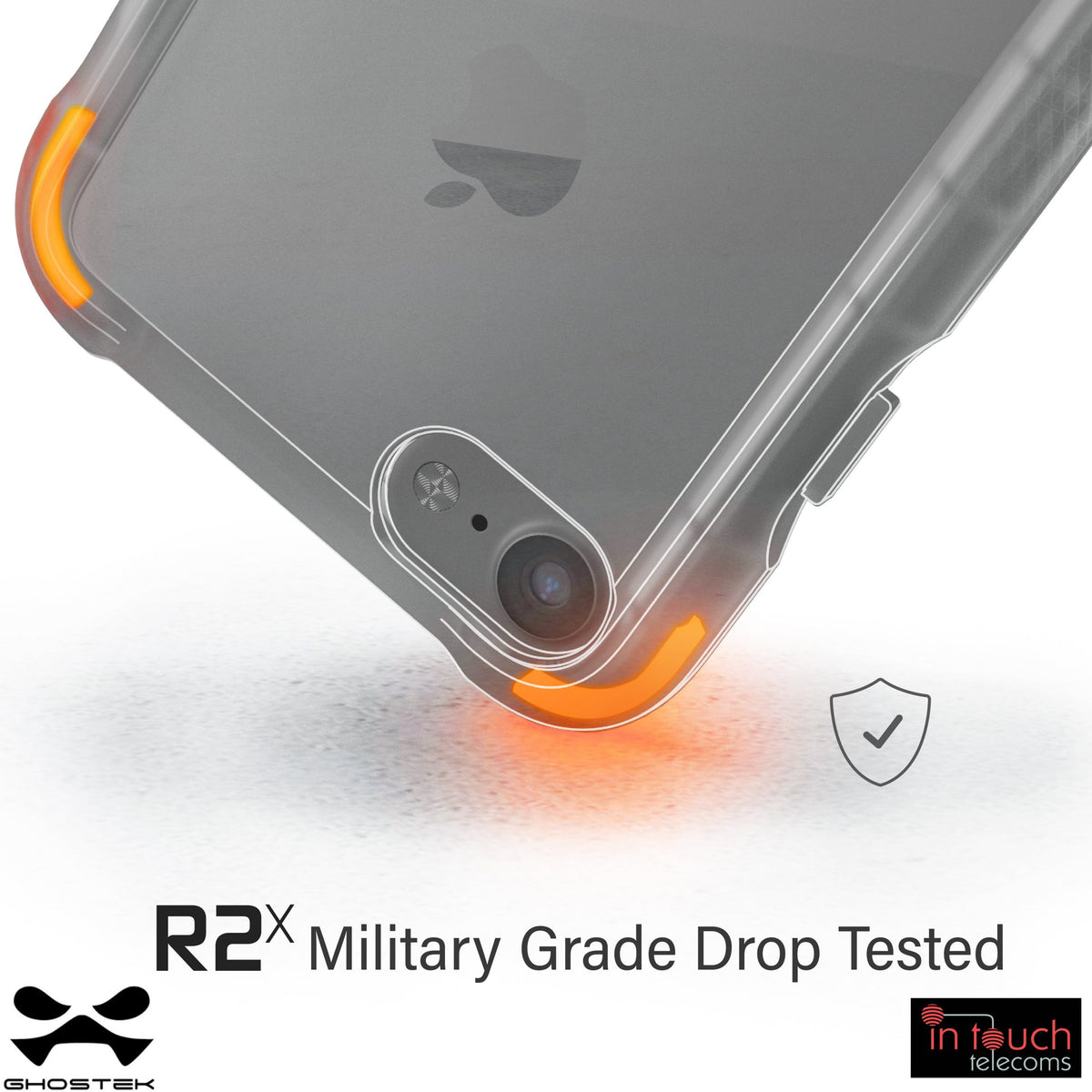 Ghostek Covert 4 Case for iPhone SE/8/7 | Military Drop Tested