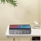LED Digital Alarm Clock with Wireless QI Charger | Samsung / iPhone