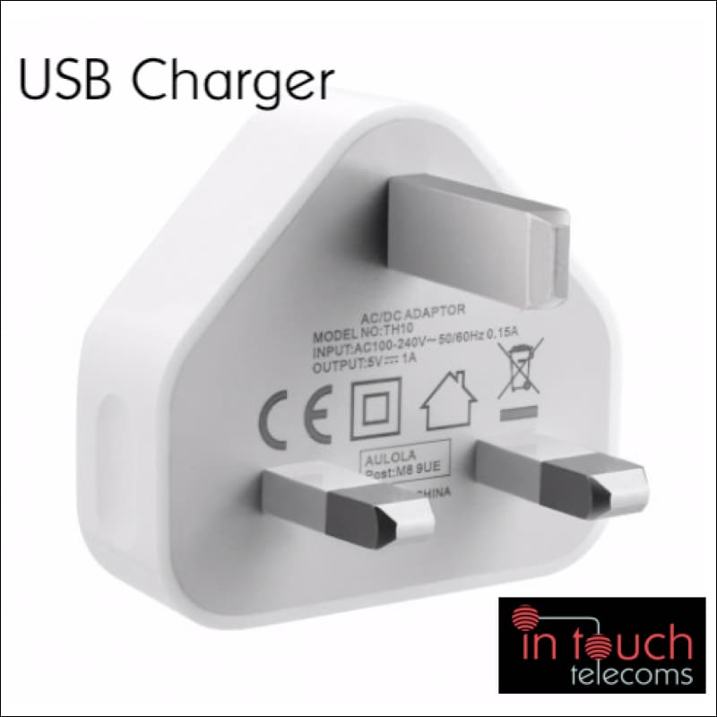 Fast 5V 1A USB Home Charger | Compact iPhone and Samsung Galaxy