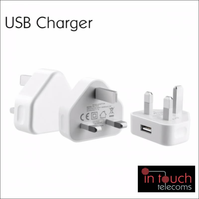 Fast 5V 1A USB Home Charger | Compact iPhone and Samsung Galaxy