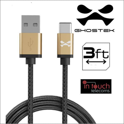 Fast Charge 1m Type-C Cable | Ghostek NRGline