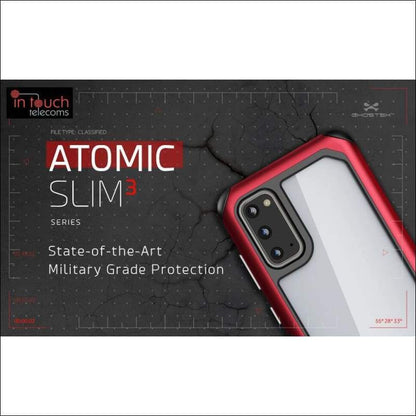 Ghostek Atomic Slim 3 Case for Samsung Galaxy S20 | Military Drop Tested