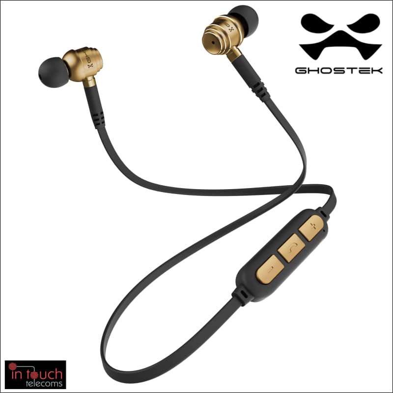 Ghostek Fuze Wired & Wireless Water Resistant Headphones | Bluetooth V4.2