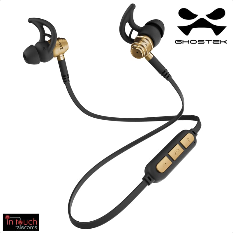 Ghostek Fuze Wired & Wireless Water Resistant Headphones | Bluetooth V4.2