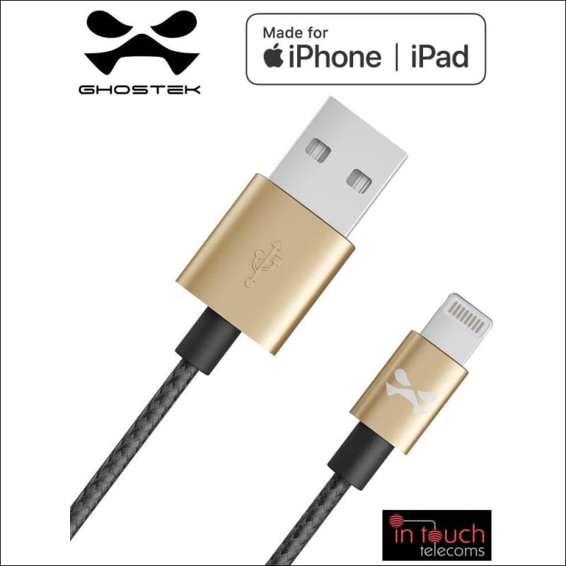 MFi Certified Fast Charge 2m Lightning Cable | Ghostek NRGline