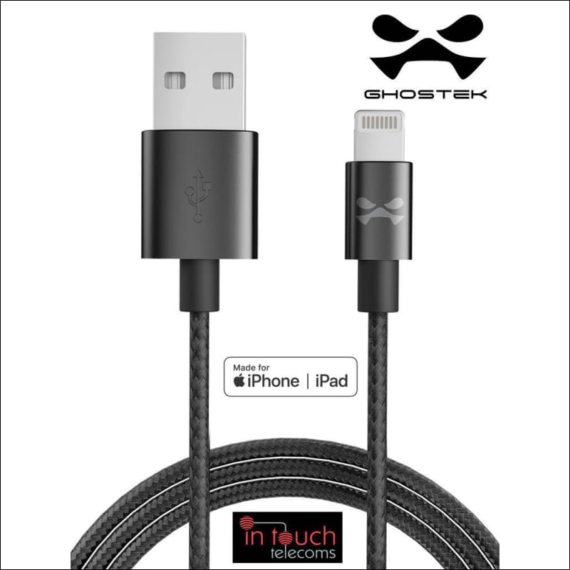 Ghostek NRGline MFi Certified Fast Charge 3m Lightning Cable InTouchTelecoms