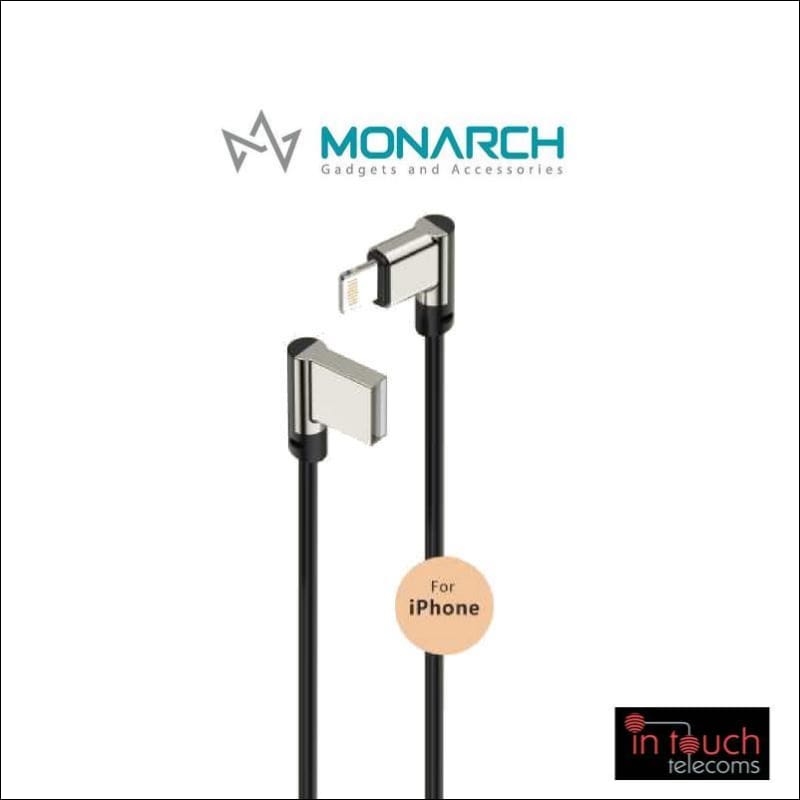 Monarch Gadgets W-Series | Lightning USB Cable - White