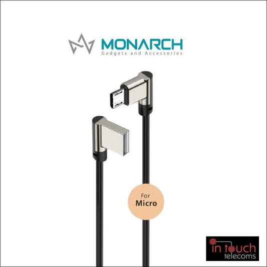 Monarch Gadgets W-Series | Micro USB Cable - Black