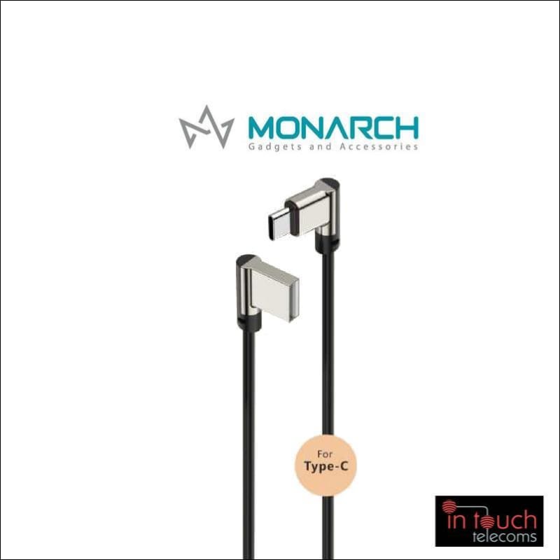 Monarch Gadgets W-Series | Type-C USB Cable - Black