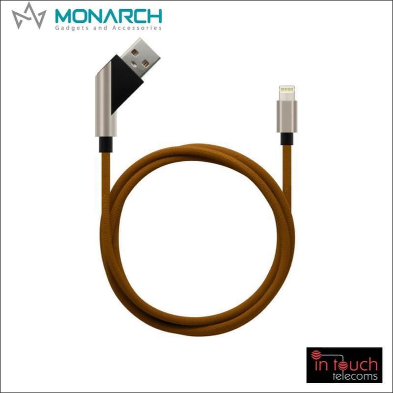 Monarch Gadgets X-Series | Lightning USB Cable - Black