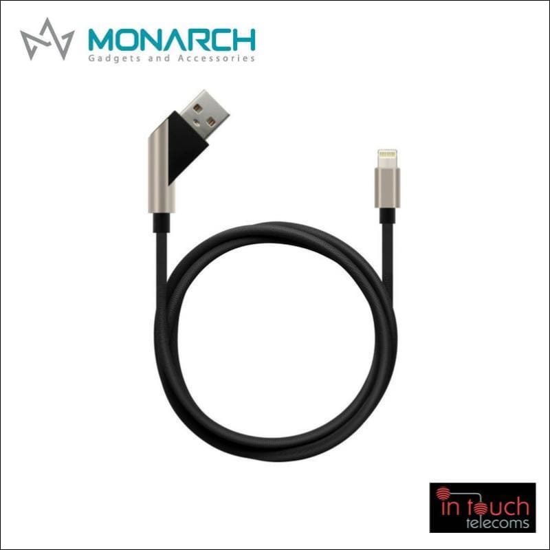 Monarch Gadgets X-Series | Lightning USB Cable - Blue