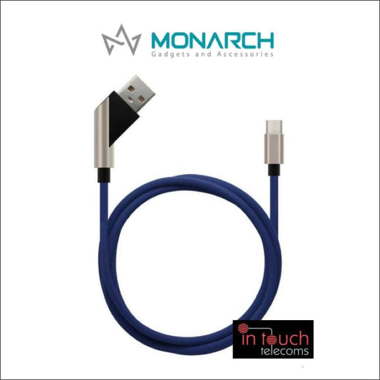 Monarch Gadgets X-Series | Type-C Cable - Blue